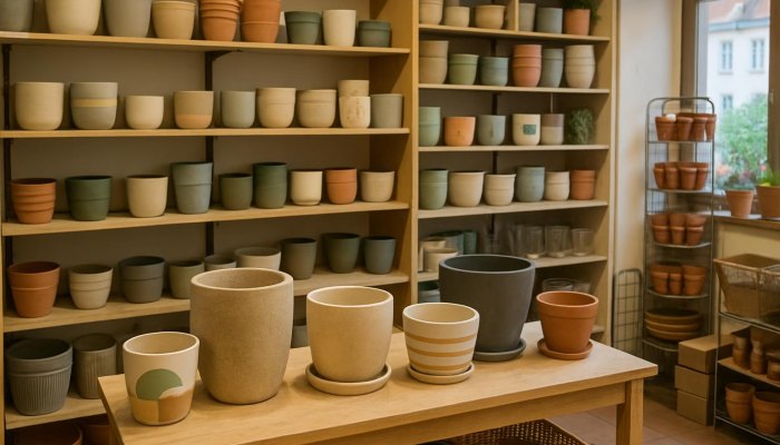 Cachepots στο Pirna
